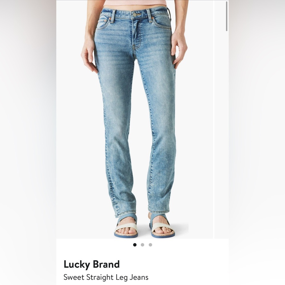 Lucky Brand Sweet Straight Leg Jean
